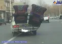 عکس/ استفاده عجیب از خودروی پیکان