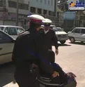 کار جالب پلیس راهور در زاهدان+عکس