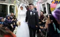 مراسم عروسی زوج جوان در مترو!+عکس