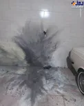 عکس/ انفجار مواد محترقه در پارکینگ منزل مسکونی