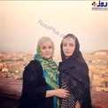 ظاهر جدید حدیث فولادوند در کنار نعیمه نظام دوست/عکس