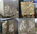 نقاشی های فوق العاده بر روی خودروهای کثیف! +عکس