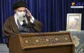 تصویری خاص از رهبر انقلاب در ارتباط تصویری با دانشگاه افسری