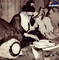 حضور امام خمینی در حرم امیرالمومنین(ع) +عکس
