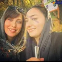 سلفی جالب دو بازیگر زن مشهور