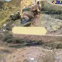 عکسی دیگر از حادثه سقوط اتوبوس در دره