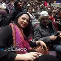 روشنک عجمیان در کنار رضا عطاران+عکس