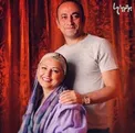 تصویری دیگر از عارف لرستانی و همسرش