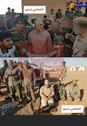 اقامه نماز شکر لشگر فاطمیون به همراه سردار قاسم سلیمانی