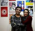 ژست و تیپ جالب زن و شوهر بازیگر+عکس