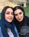 سلفی دو بازیگر زن خوش چهره ایرانی + عکس