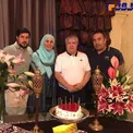 عکسی از زندگی خصوصی سلطان فوتبال