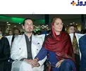 ژست بازیگر زن مشهور در کنار همسرش + عکس