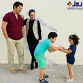 تیپ و ژست شیلا خداداد و خانواده اش در دوران قرنطینه/عکس