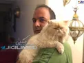 علی اوجی و حیوان خانگی اش+عکس