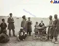 عکسی جالب از بستنی فروشی در تهران قدیم