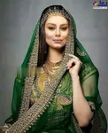 سحر قریشی در لباس هندی+عکس