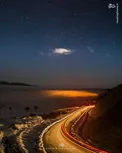 عکس/ نمایی زیبا از جاده برفی قاراداغ