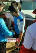 عکس/ کتک زدن و شکستن دست داور در لیگ جوانان فوتبال خوزستان