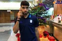 فوتبالیست مشهور به سوگ نشست