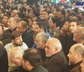 عکس/حضور سردار سلیمانی در بین مردم در مراسم چهلم آیت الله حائری