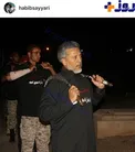 فرمانده نيروي دريايي ارتش در حال زنجير زدن +عكس