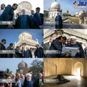بازدید حسن روحانی از آثار تاریخی هندوستان+عکس