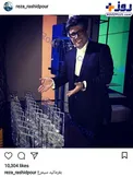 عکس/ پست جالب مجری مراسم اختتامیه جشنواره فیلم فجر