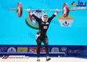 اولین دختر ایرانی در مسابقات جهانی وزنه‌برداری +عکس