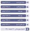 قیمت طلا و سکه، امروز ۱۹ اسفند ۱۴۰۰