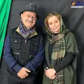 عکس یاد‌گاری سحر قریشی و غلامحسین لطفی