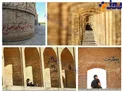 حرکت زشت بر روی آثار باستانی+عکس