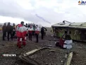 واژگونی اتوبوس در گرمسار با ۱۵ کشته و زخمی/ عکس