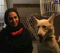 سگ وحشی بازیگر زن مشهور/عکس