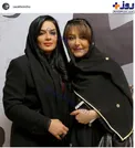 تیپ مشکی سارا خوئینی ها و شقایق فراهانی/عکس