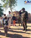 احترام نظامی به کودک خوزستانی + عکس