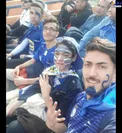 دختر استقلالی که دربی را از نزدیک تماشا کرد!