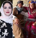 پدر و مادر بهنوش طباطبايى با لباس محلى+عکس