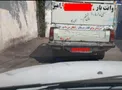 قدردانی جالب راننده وانت آملی از کادر درمان+عکس