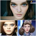 چهره عجیب ترسناک این دختر، او را مشهور کرد! +تصاویر