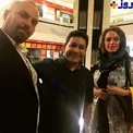 عکس/ تیپ نگین معتضدی در اكران فيلم جديد مهران مديري