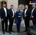 مهناز افشار و بادیگاردهایش!+عکس