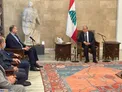 ملاقات امیرعبداللهیان با رئیس جمهور لبنان/عکس