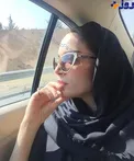 تصويري از بازيگر زن ايراني پس از جدايي از همسرش