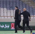 وقتي منصوريان به شوخي علي دايي را زد+عكس