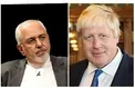 ظریف در گفت‌وگوی تلفنی جانسون: هیچ کشوری حق اقدام خودسرانه علیه سایر کشورها را ندارد