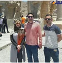 عکس دیده نشده خانم بازیگر و همسرش در تخت جمشید