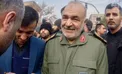 عکس/ حضور فرمانده کل سپاه در مراسم تشییع شهدا در تهران