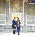 تیپ جدید و متفاوت مجری مشهور و همسرش+عکس
