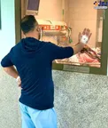 عکسی غم انگیز از یک زن و شوهر کرونایی در بیمارستان بابل !